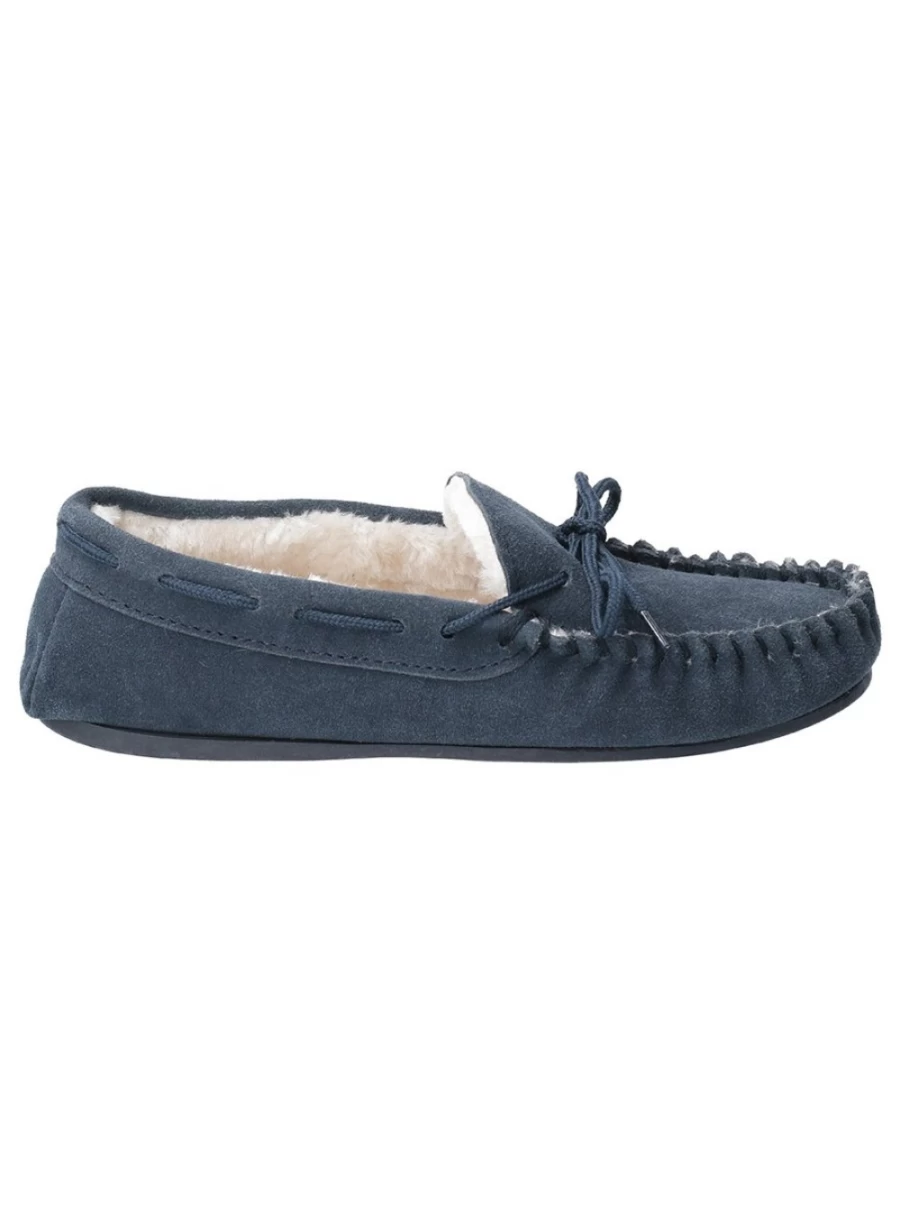 Hush Puppies Women's Allie Comfort Slip-On Slippers – Soft Indoor/Outdoor House Shoes Size 7