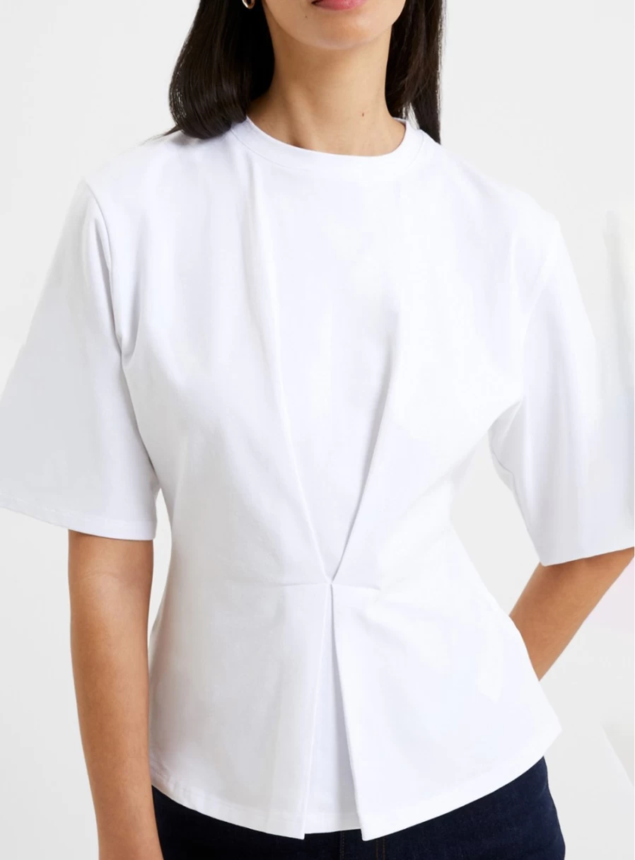 French Connection Women's Pearl Embellished Top in Size XS