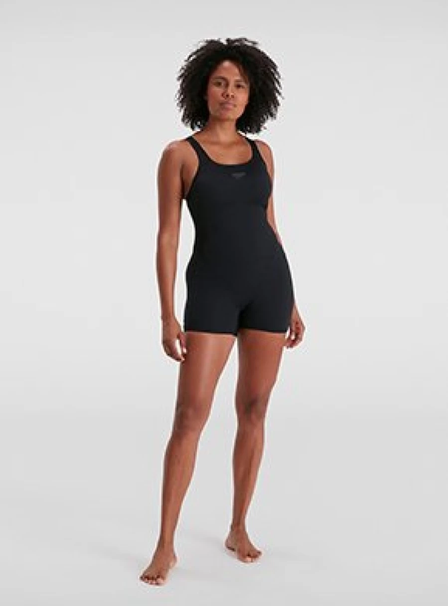Speedo Women's Eco Endurance+ One-Piece Swimwear - Sustainable High-Performance Legsuit
