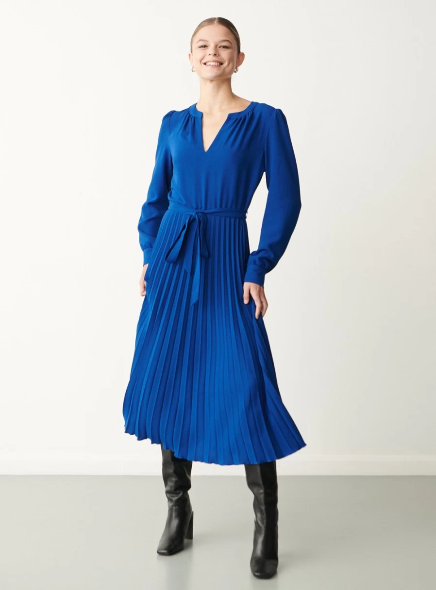 Finery Women's Catalina Dress - Size 12 | Elegant Flowy Midi Dress for Women