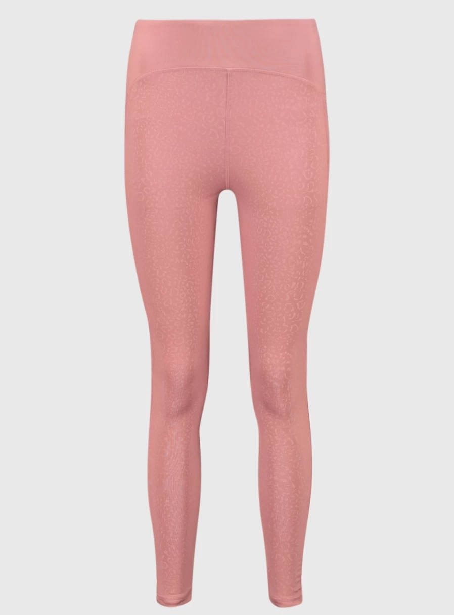 Tu Women's Active Pink Leopard Print Coordinated Leggings - Size 8 Fitness Yoga Workout