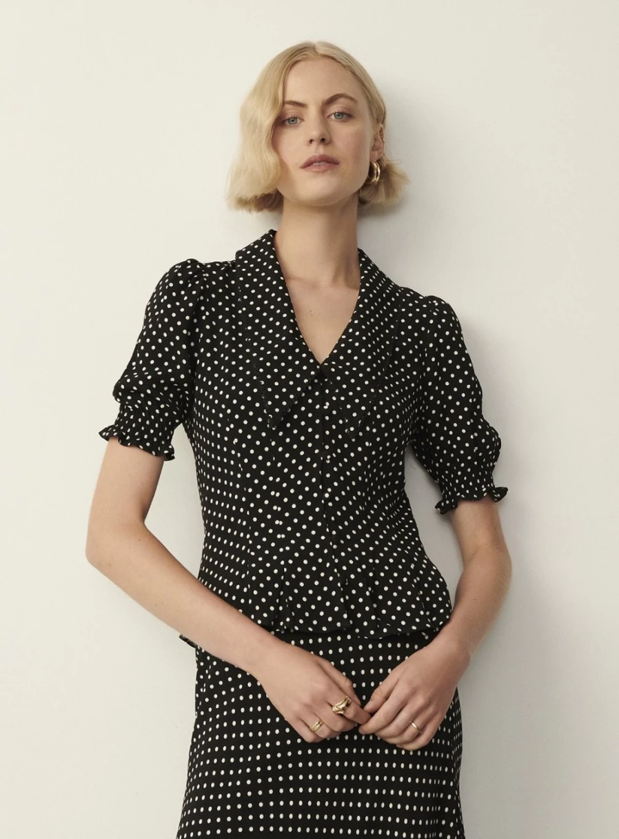 Finery Women's Fiona Blouse - Stylish Top for Women | Finery London Fashion