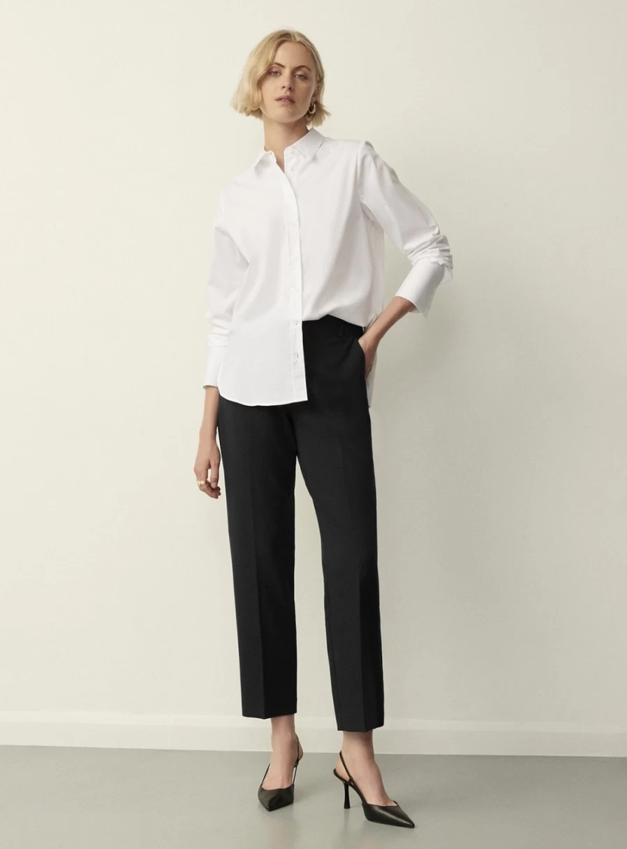 Finery Women's Harper High-Waisted Trousers - Classic Fit & Comfort | Size 20
