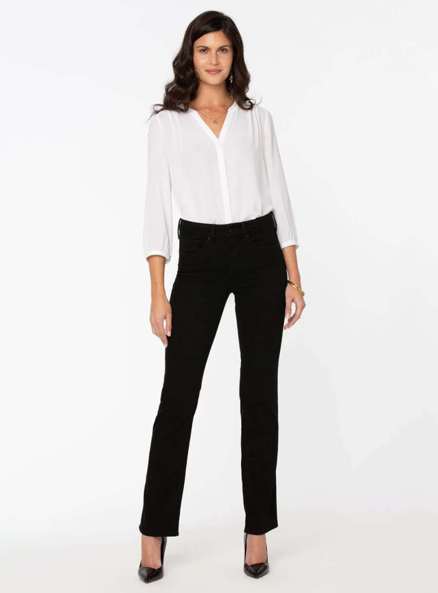 NYDJ Women's Marilyn Straight Leg Jeans - Size 18 Classic Fit Denim Pants