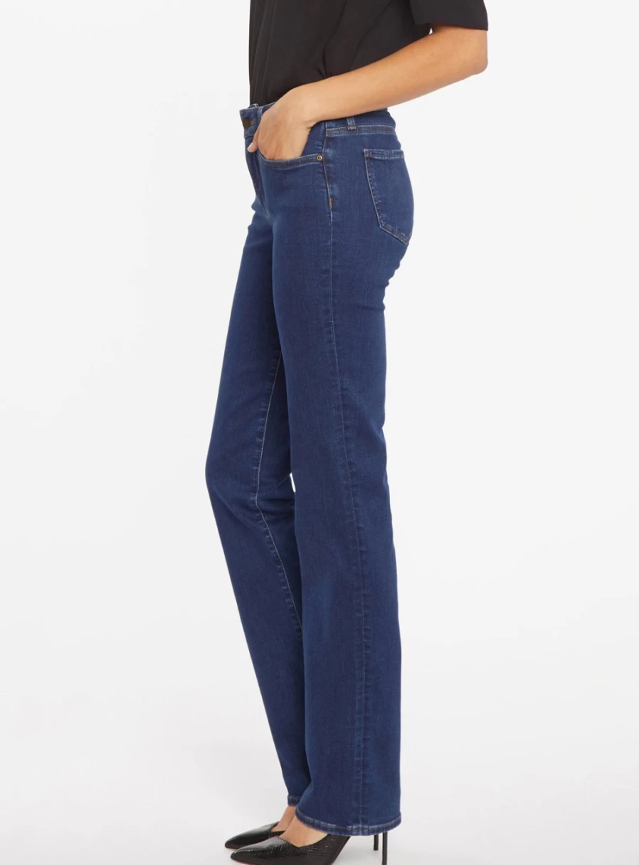 NYDJ Women's Marilyn Straight Leg Jeans - Size 6 | Comfort Fit Denim Pants