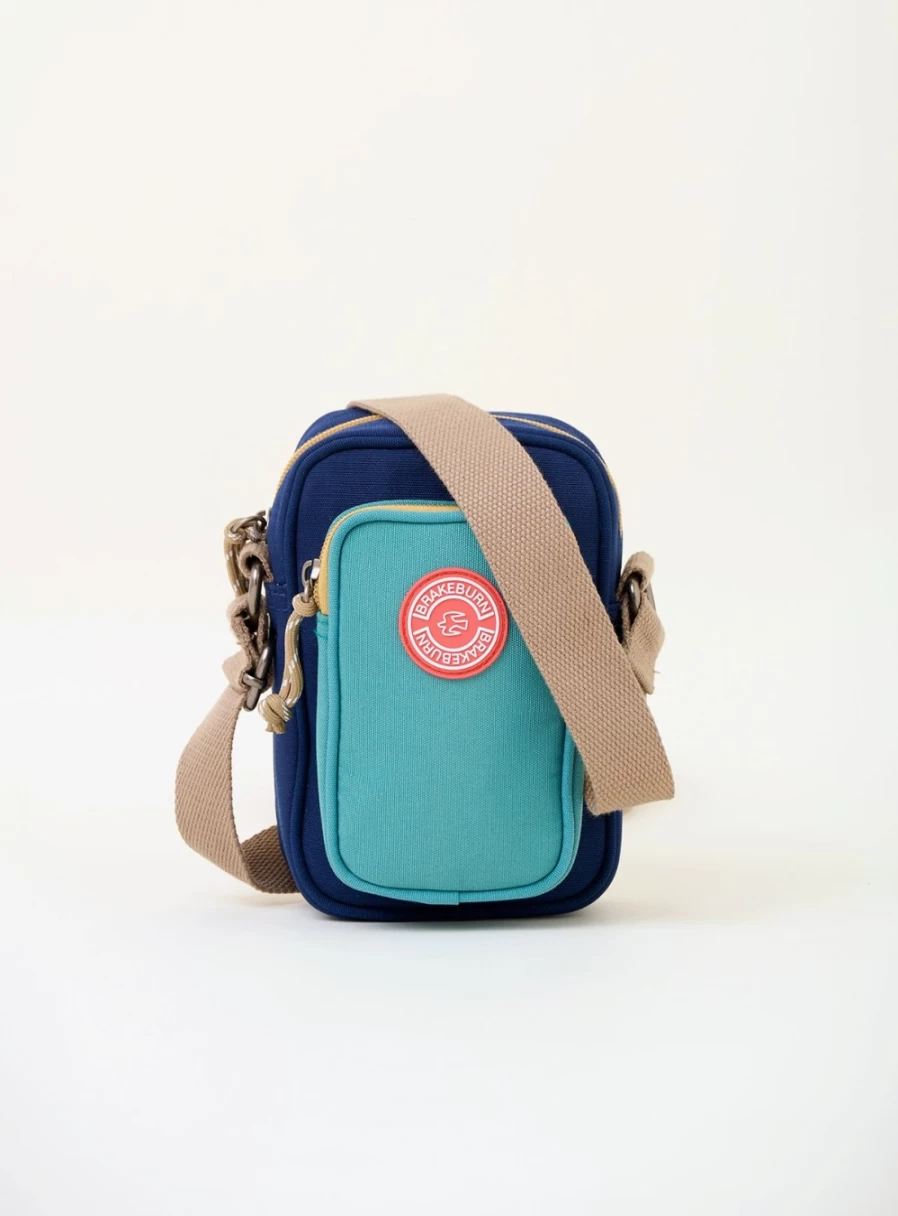 Brakeburn Women's Navy Crossbody Bag - Small Pouch Handbag for Everyday Use