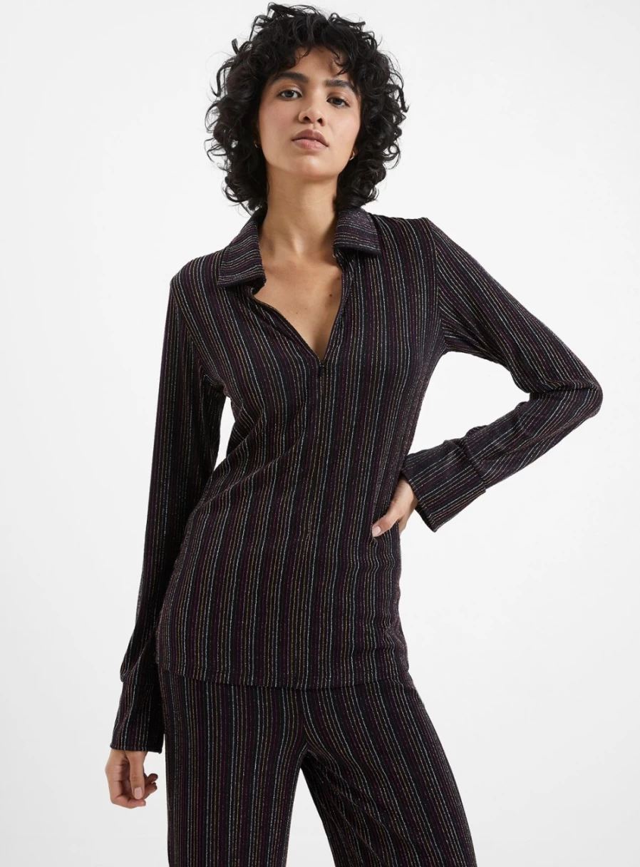 French Connection Women's Paula Top S - Stylish Casual Blouse for Women