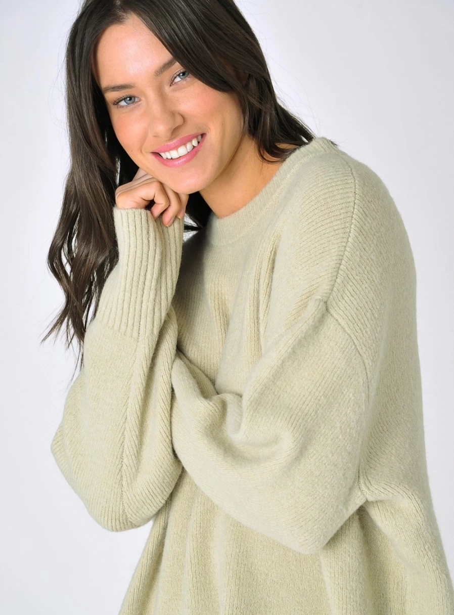 Burgs Women's Lanescot Knit Jumper - Soft Wool Sweater Size 14