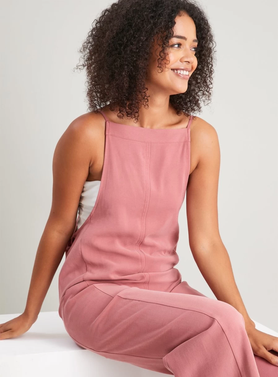Tu Women's Pink Dungarees - Stylish Overalls for Casual Wear