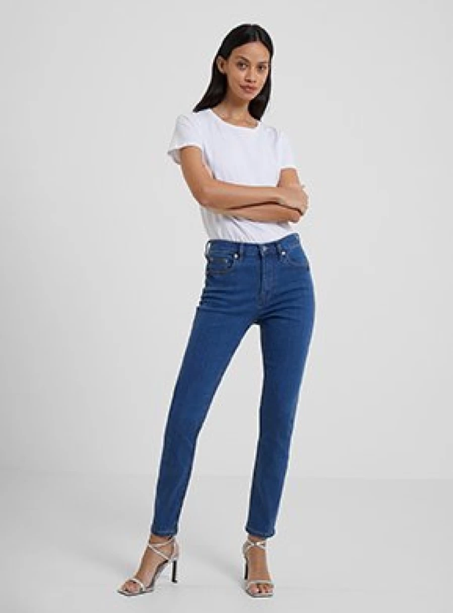 French Connection Women's Rebound Response Skinny Jeans - Size 30x10, High-Stretch Denim, Slim Fit