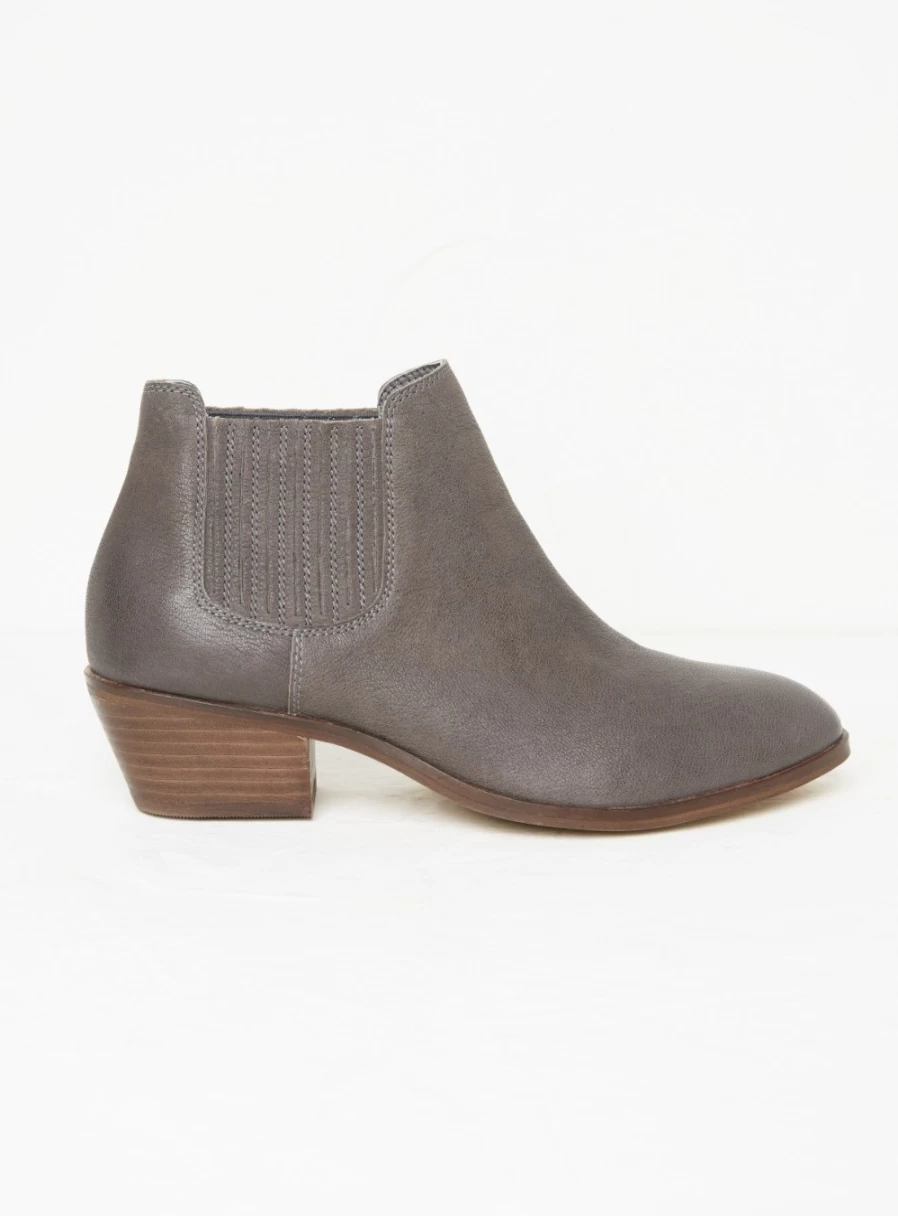 FatFace Women's Ava Western Ankle Boots - Size 7, Stylish Cowgirl Boots
