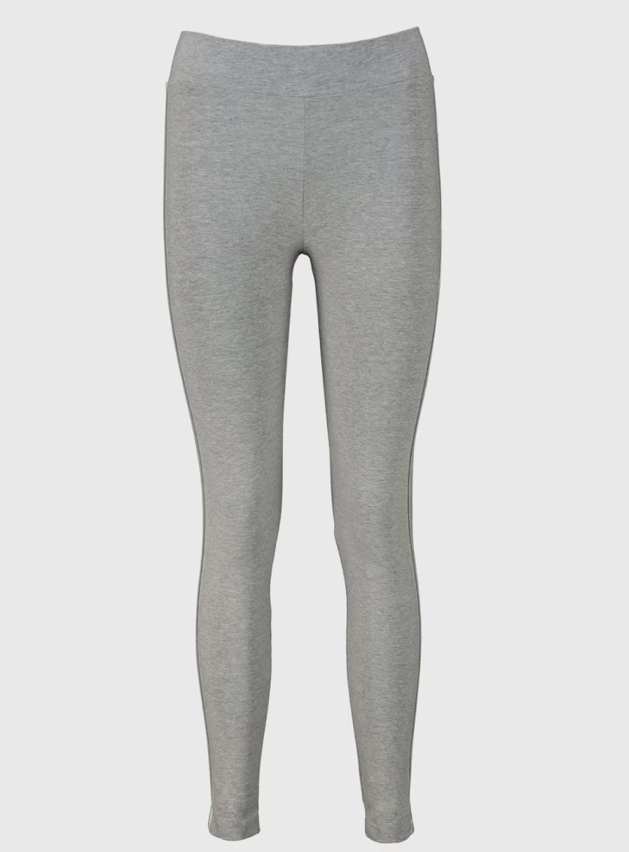 Tu Women's Active Grey Low Impact Yoga Leggings - Comfortable Workout Pants for Gym & Running