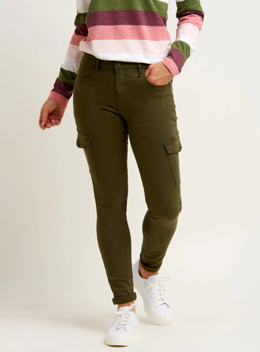 Brakeburn Women's Dianthus Cargo 18 - Stylish & Comfortable Cargo Pants for Women