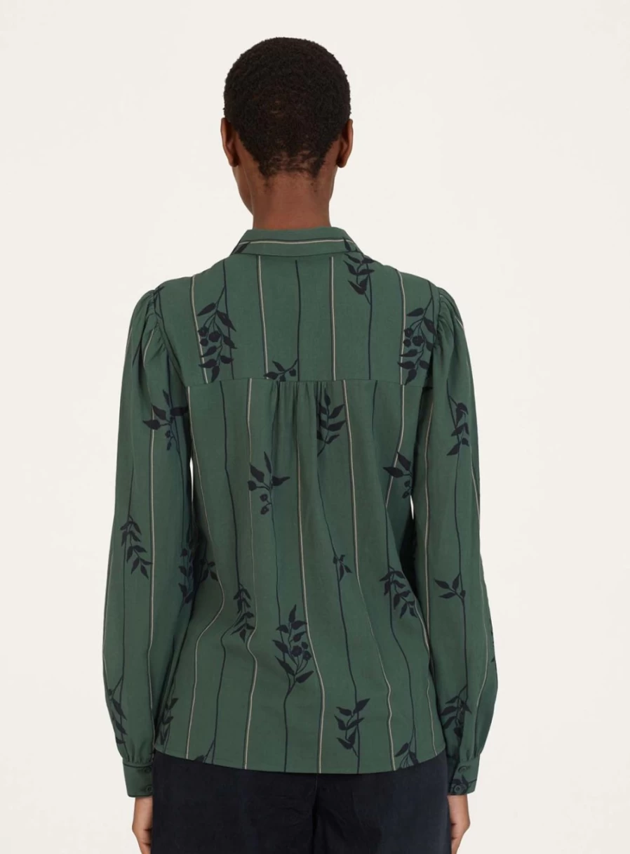 Thought Women's Ramona Organic Cotton Printed Shirt - Eco-Friendly Fashion