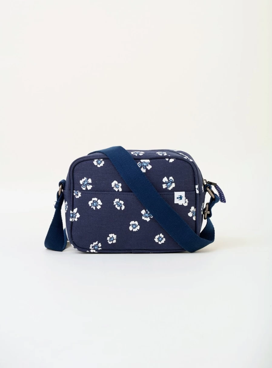 Brakeburn Women's Medium Crossbody Camera Bag with Polka Dot Floral Design One Size