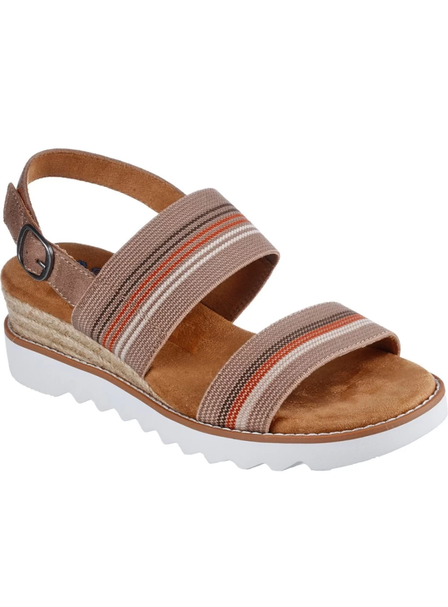 Skechers Women's Desert Kiss Hi Tea Time Sandal - Comfortable Casual Strappy Sandals for Women