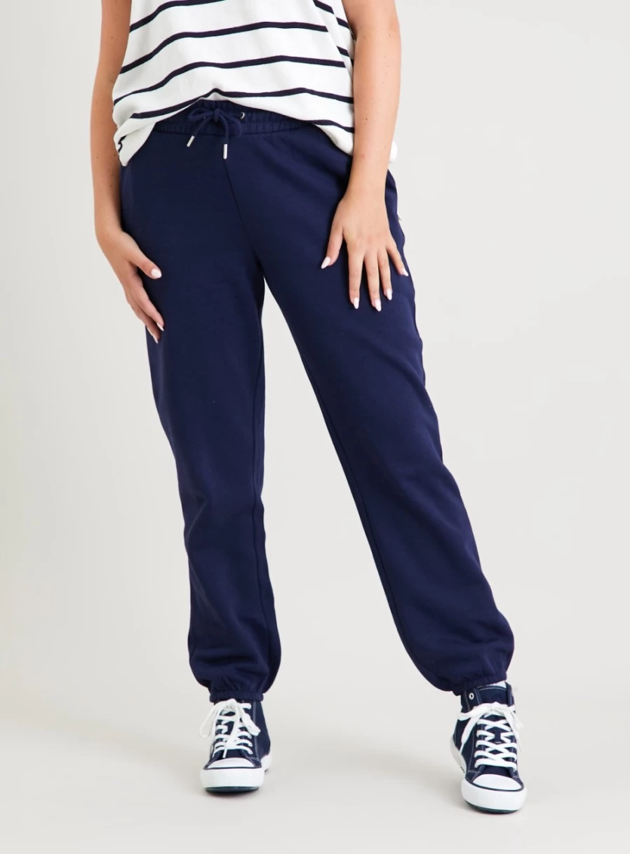 "Tu Women's Grey Marl & Navy Joggers 2-Pack - Size 12"