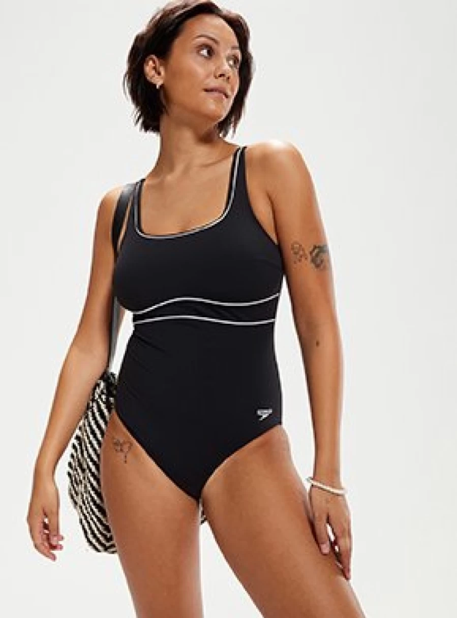 Speedo Women's Contoureclipse One-Piece Swimsuit Size 10 - High-Performance Shaping Swimwear