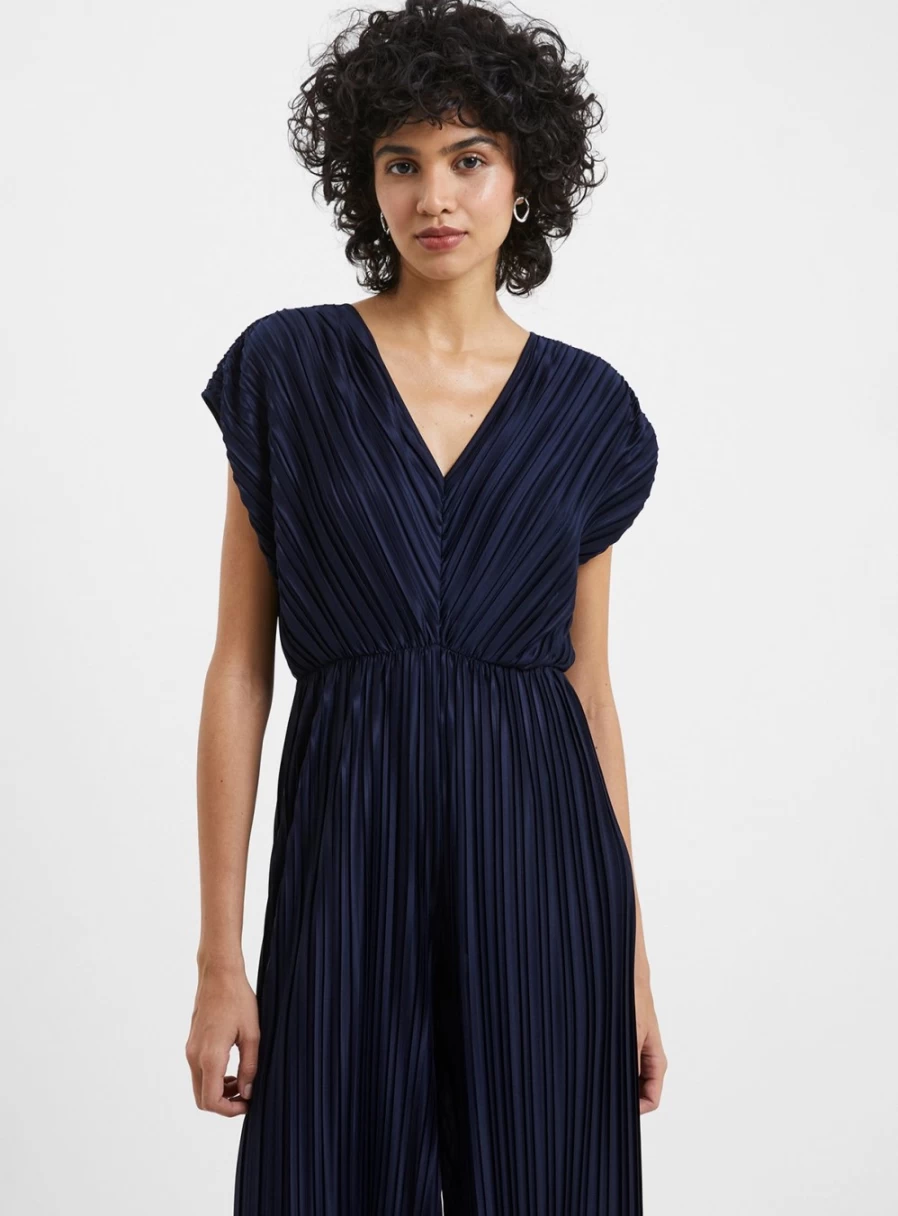 French Connection Women's Regi Pleated Jumpsuit - Stylish One-Piece Outfit for Women