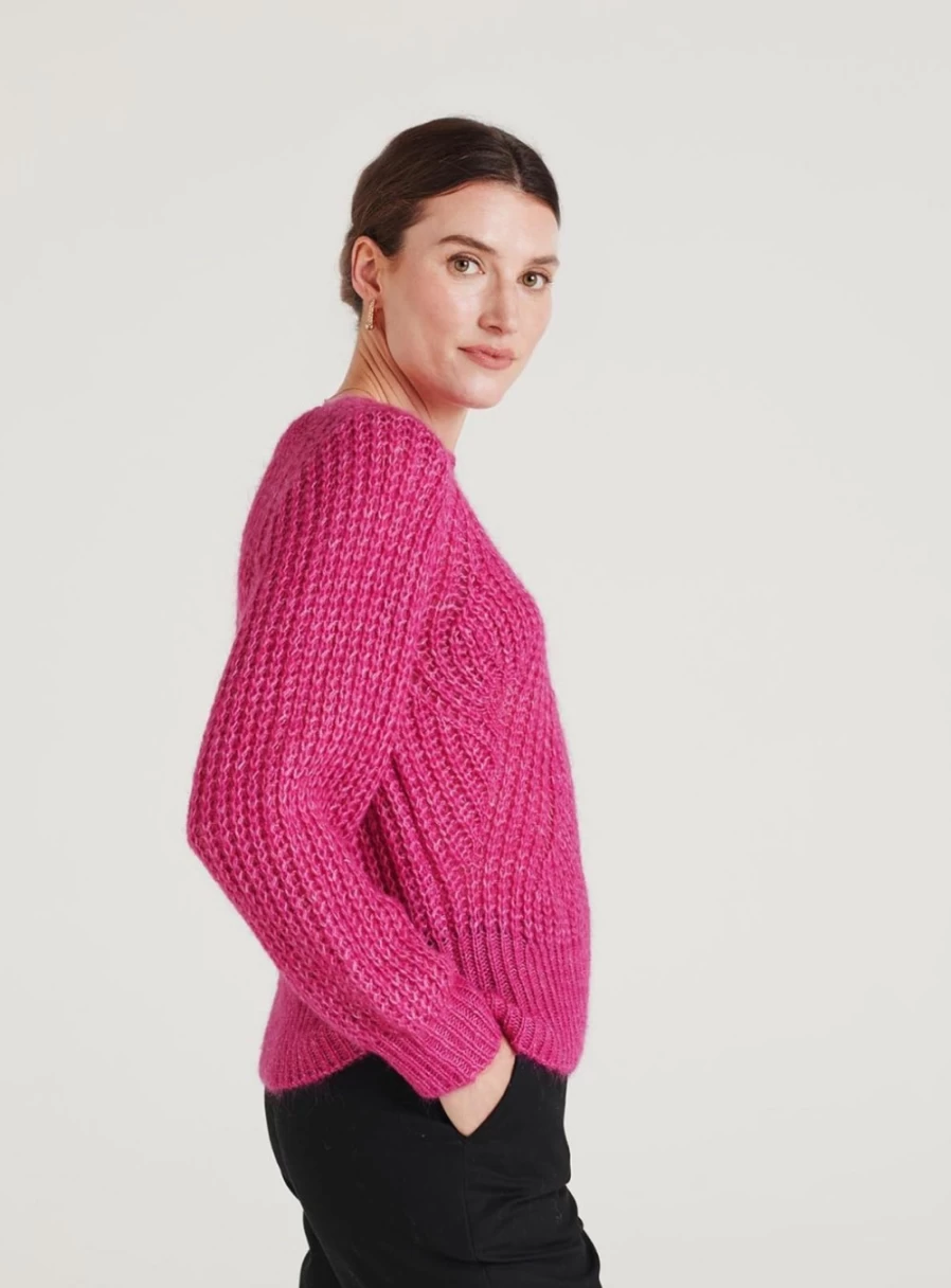 Thought Women's Furaha Mercerised Wool Jumper - Soft & Sustainable Knitwear