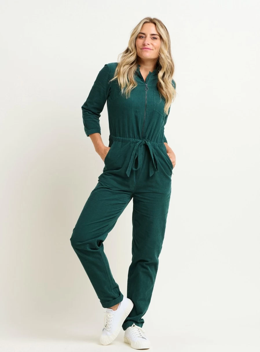 Brakeburn Women's Cleo Cord Jumpsuit - Stylish and Comfortable Outfit for Everyday Wear