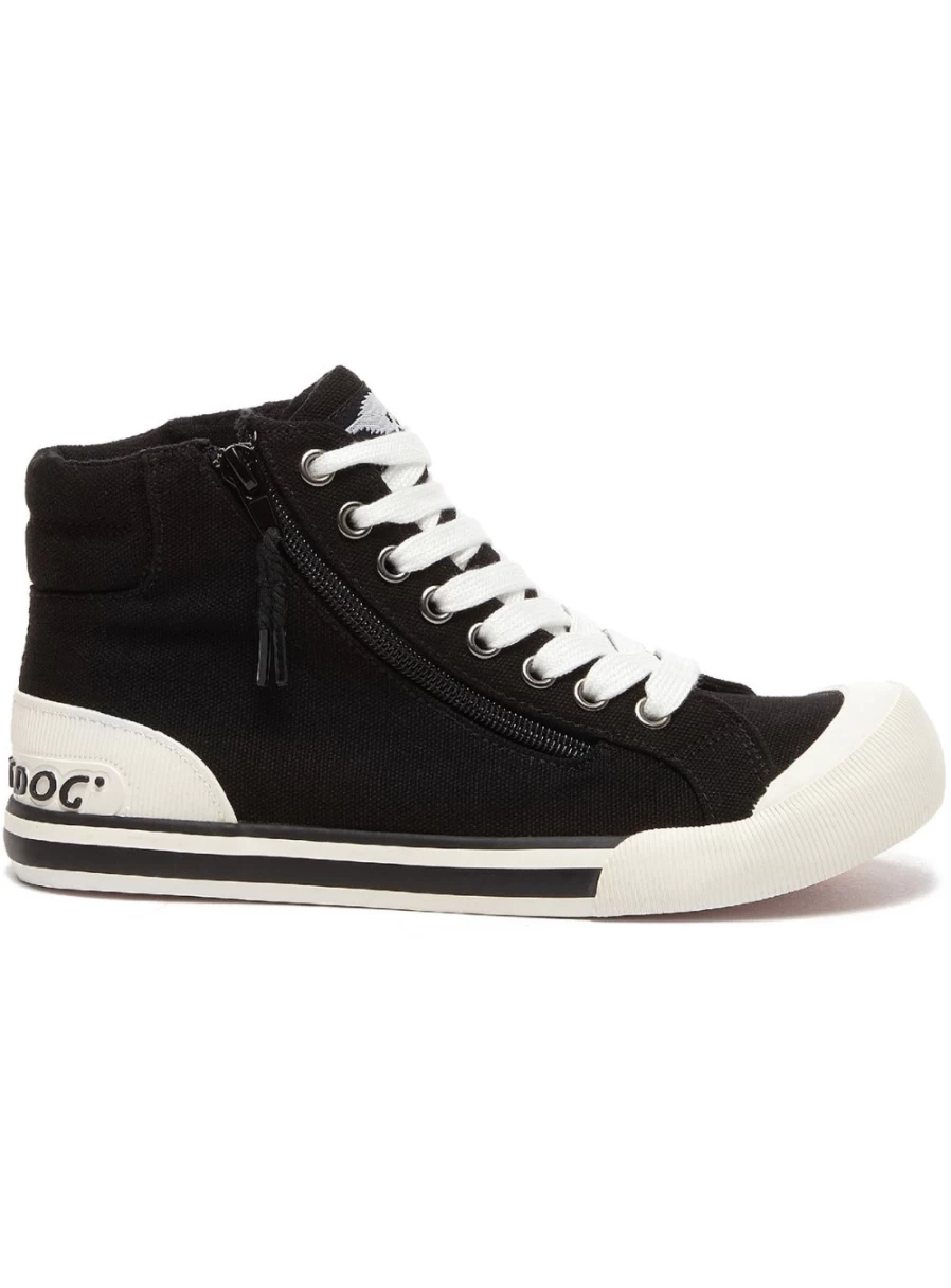 Rocket Dog Women's Jazzin Hi Top Sneakers - Stylish High Top Canvas Shoes for Women