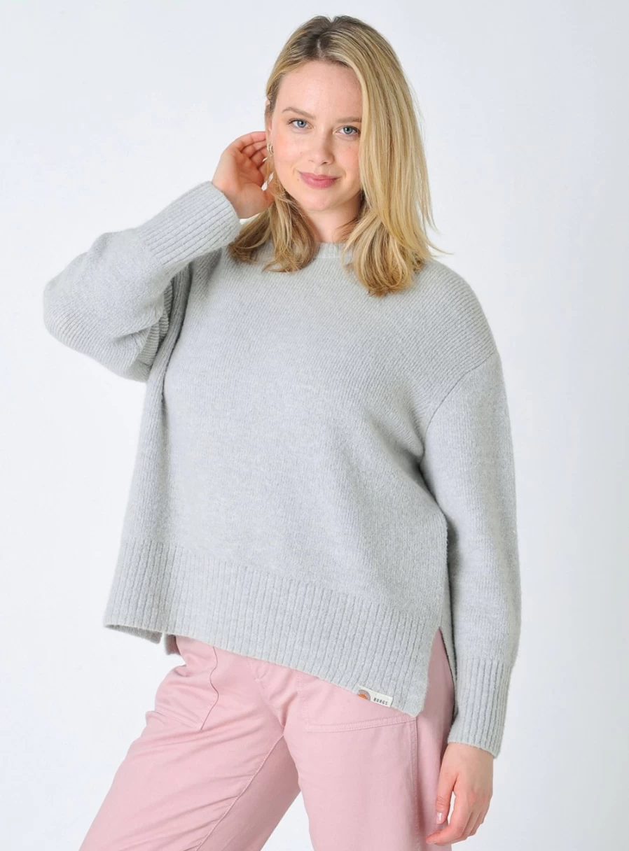 Burgs Women's Lanescot Knit Jumper Sweater - Soft Casual Pullover Top