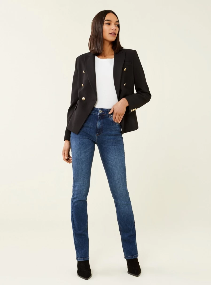 Finery Women's Black Lydia Jacket - Stylish Outerwear for Everyday Wear