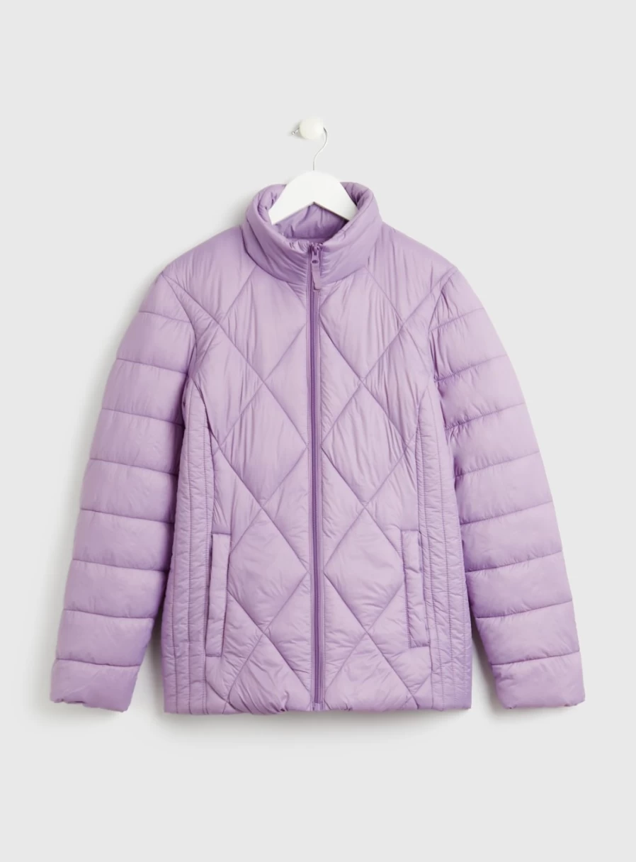 Tu Women's Lilac Lightweight Padded Jacket - Spring 22 Collection