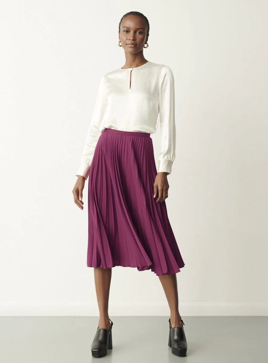Finery Women's Lottie Skirt - Size 12 | Stylish and Comfortable Mid-Length Skirt