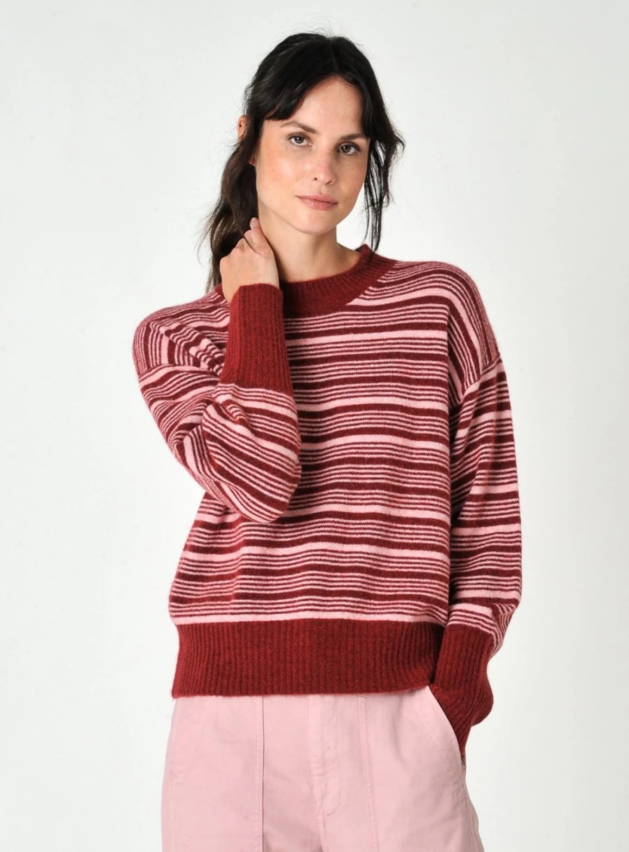 Burgs Women's Troswell Knitted Jumper - Soft Winter Sweater Size 8