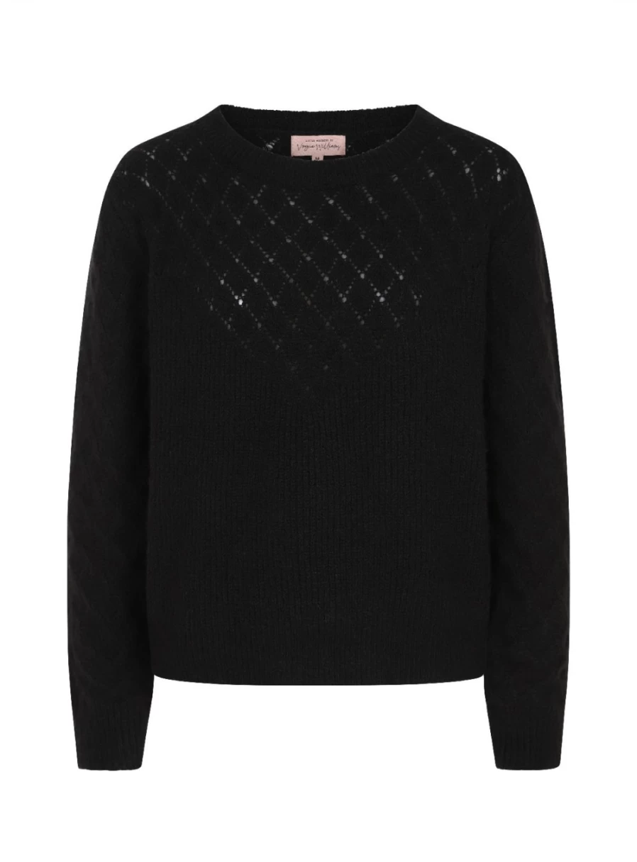 Vogue Williams Women's Black XL Jumper - Stylish Knit Sweater for Women