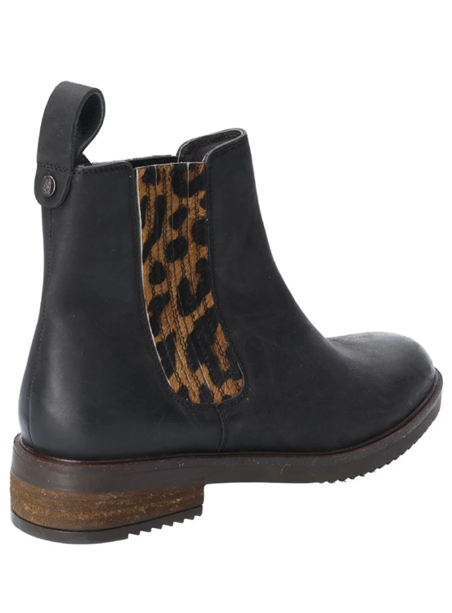 Hush Puppies Women's Stella Ankle Boots - Comfortable Casual Leather Booties Size 6