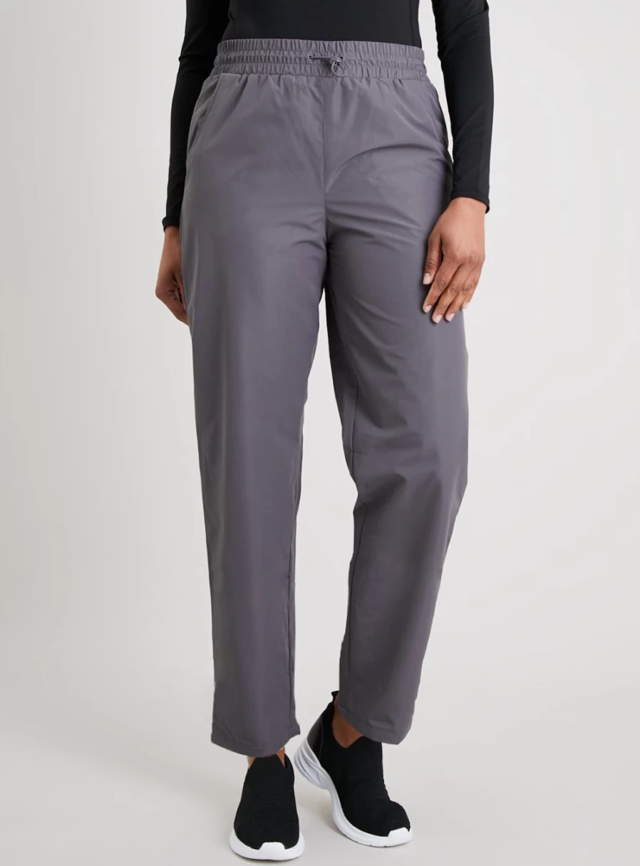 Tu Women's Active Charcoal Water-Resistant Walking Trousers - Comfortable & Durable Hiking Pants for Outdoor Activities