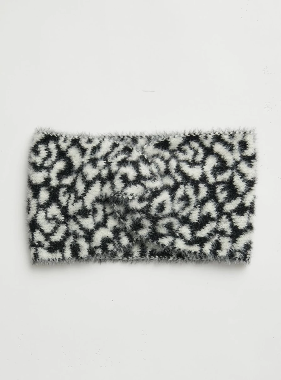 Tu Women's Leopard Print Headband - Adjustable Fashion Hair Accessory for Women