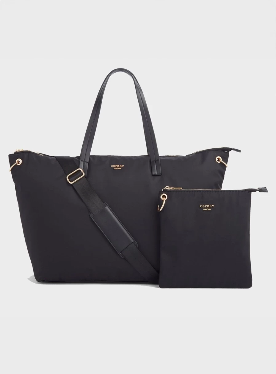 Osprey London The Wanderer Women's Nylon Weekender Bag with Detachable Pouch - Stylish Travel Tote for Weekend Getaways