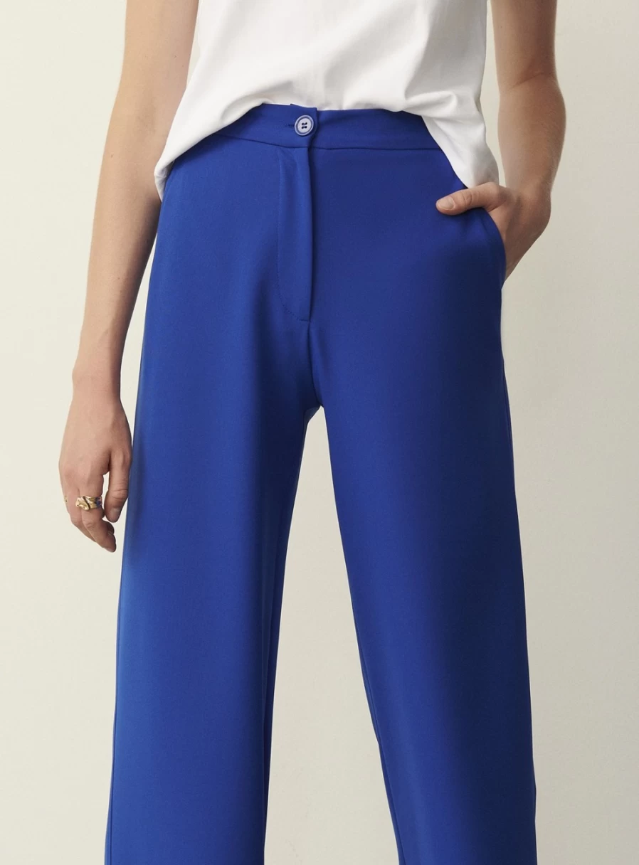 Finery Women's Kaden Trousers - Stylish High-Waisted Comfort Pants for Everyday Wear