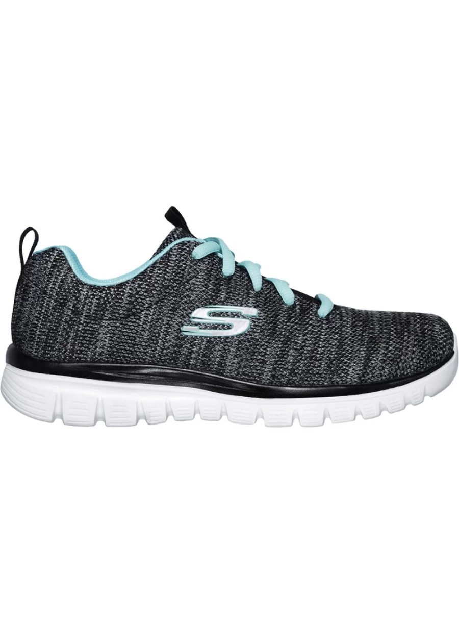 Skechers Women's Graceful Twisted Fortune Sneakers - Comfortable Walking Shoes Size 7