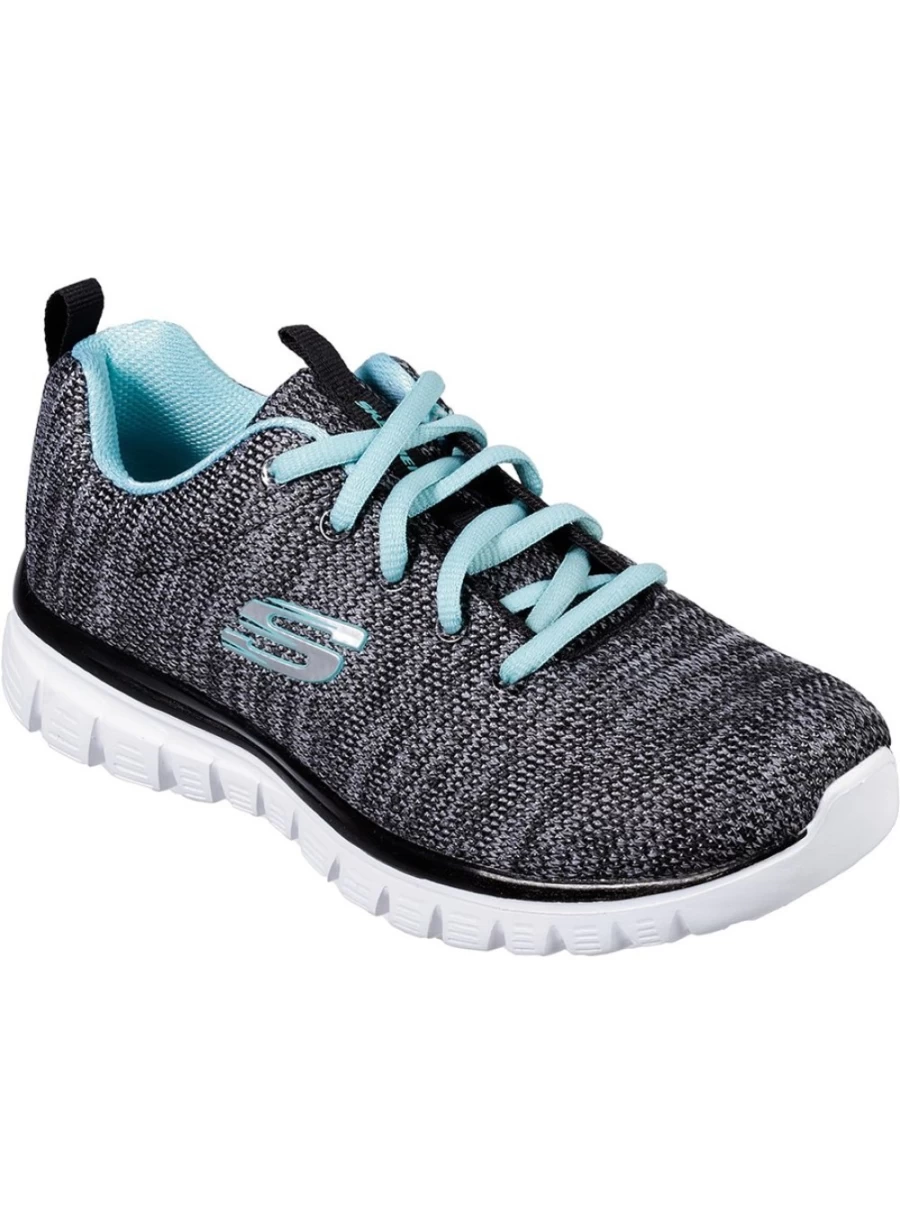 Skechers Women's Graceful Twisted Fortune Sneakers - Comfortable Walking Shoes Size 7
