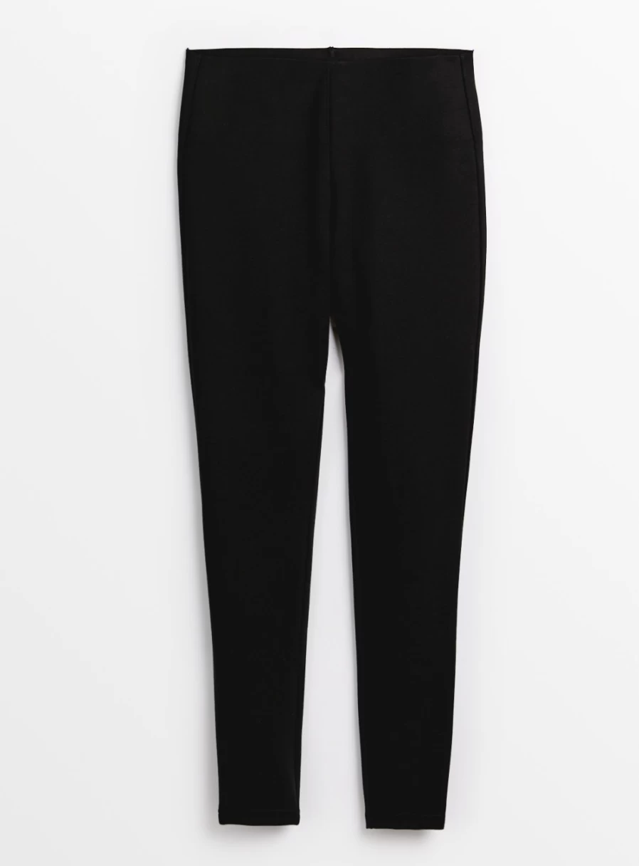 Tu Women's High-Waisted Black Tummy Control Leggings - Slimming Yoga Pants for Workout & Everyday Wear