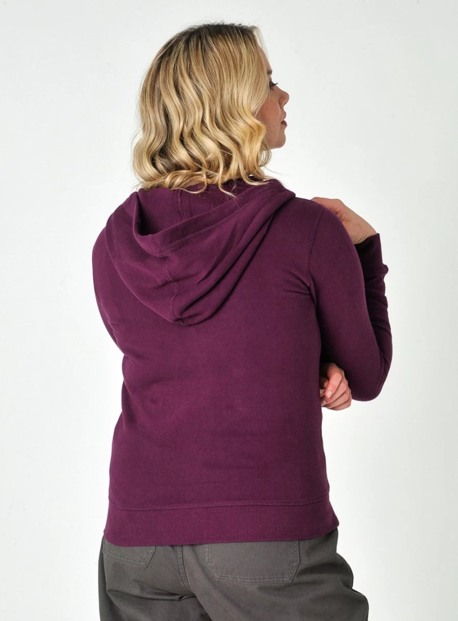 Burgs Women's Helland Zip-Through Hoodie - Comfortable & Stylish Fleece Jacket