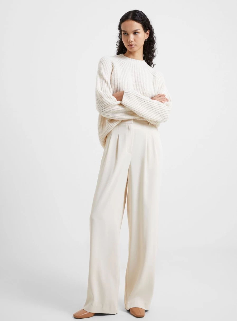 French Connection Women's Harry Suiting Trousers - Size 16 Classic Fit Formal Pants