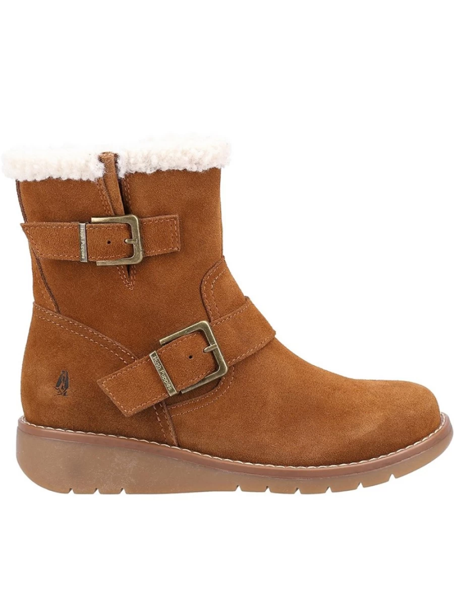 Hush Puppies Women's Lexie Boot 7 | Comfortable Ankle Boots for Women | Slip-Resistant & Stylish Footwear