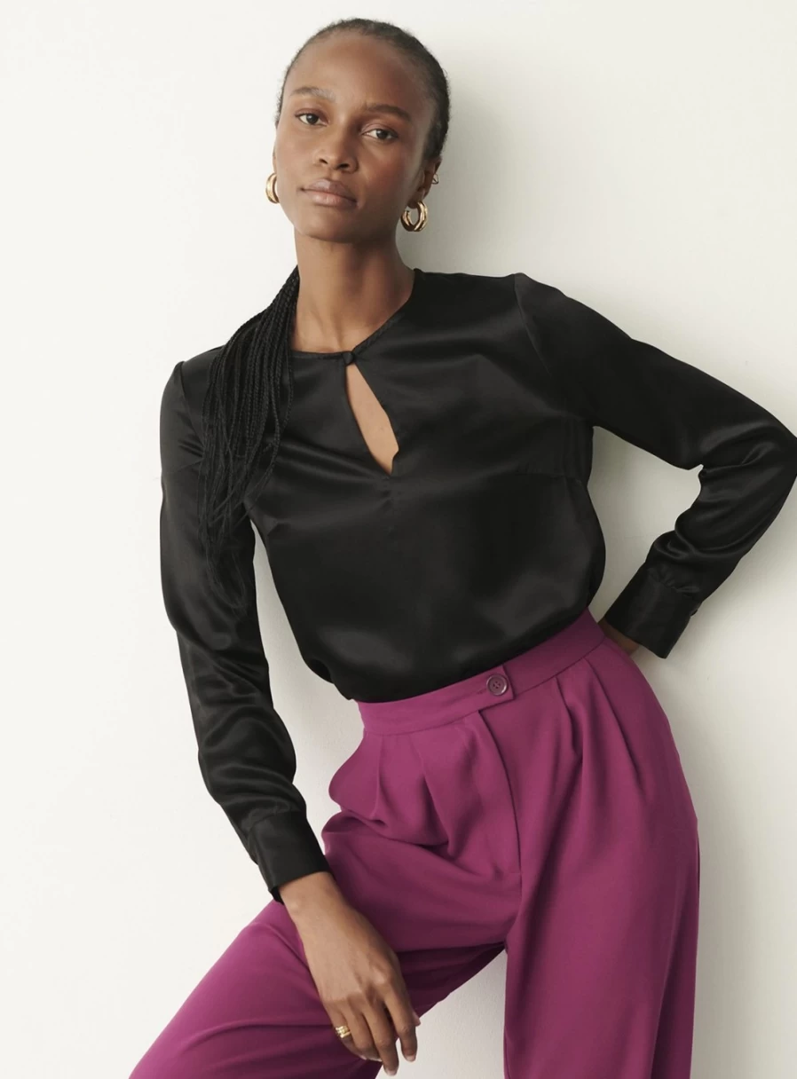 Finery Women's Evanie Blouse - Stylish Top for Women's Fashion