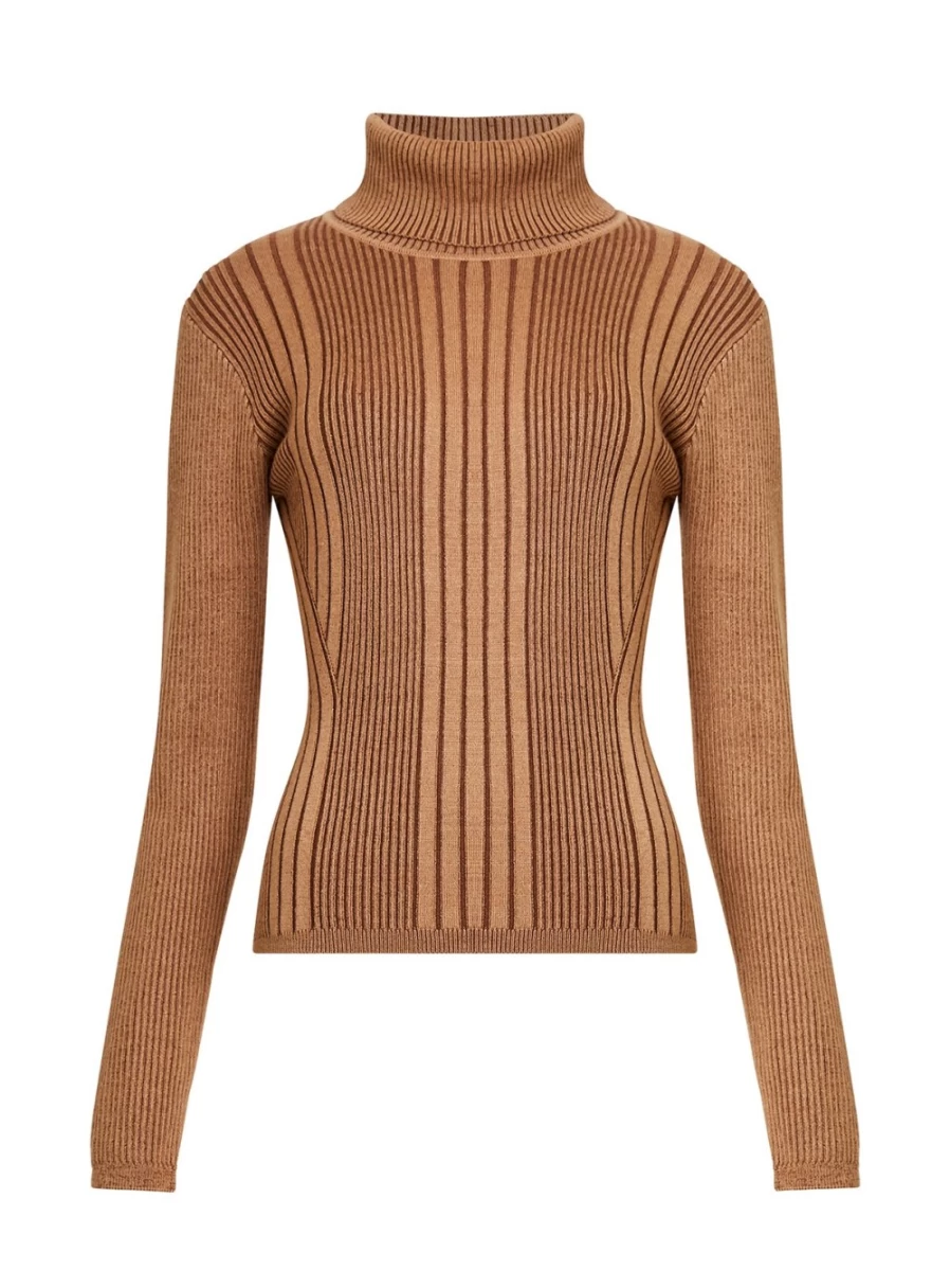 French Connection Women's Mari Roll Neck Jumper L - Stylish Knit Sweater for Women