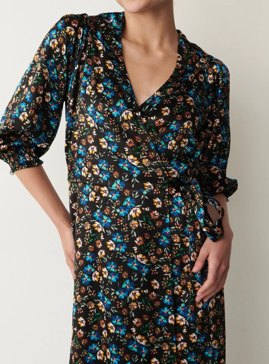Finery Women's Kiera Dress - Elegant Floral Midi Dress Size 16