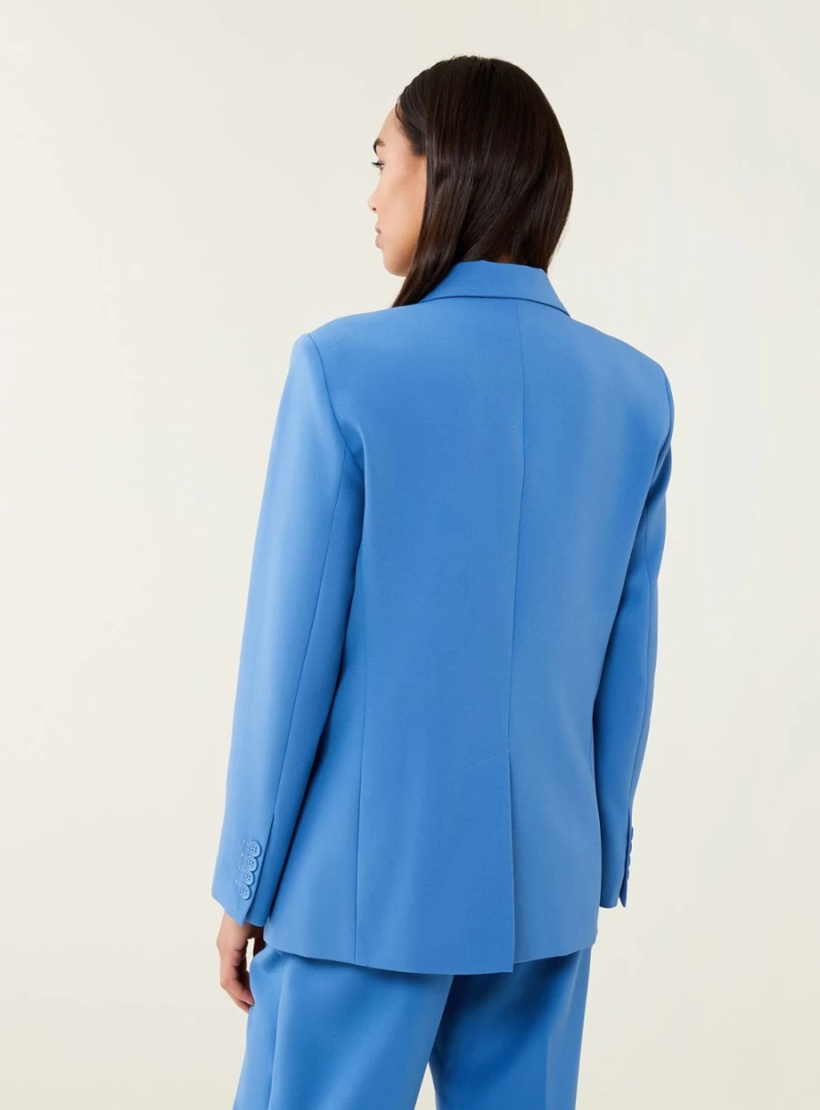 Finery Women's Cornflower Blue Kaiya Denim Jacket - Size 16