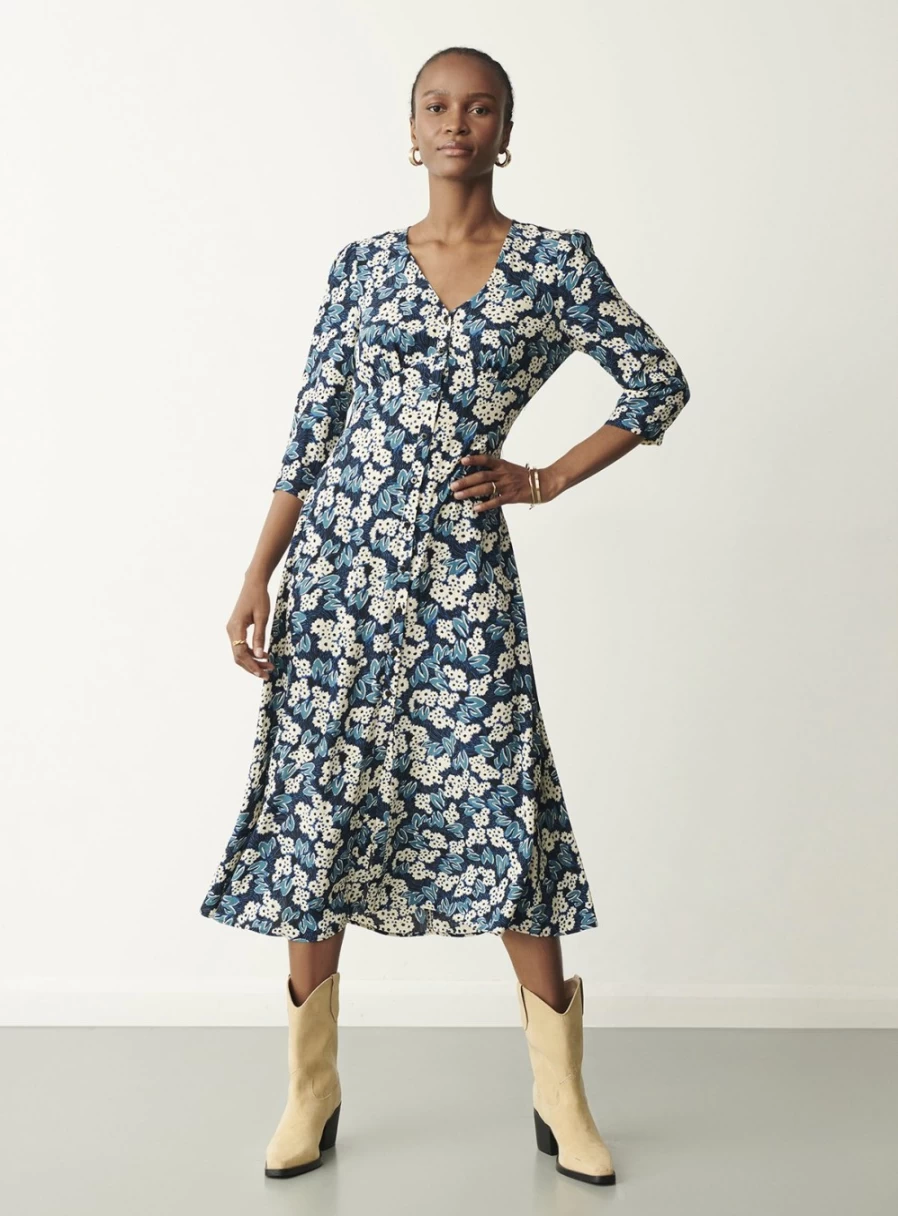 Finery Women's Cindy Dress - Size 8 Elegant Flowy Style