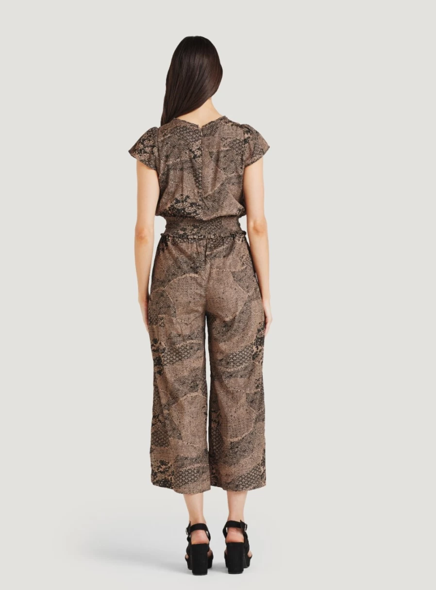 Thought Women's Carmen Lenzing Ecovero Sustainable Crepe Jumpsuit - Size 12