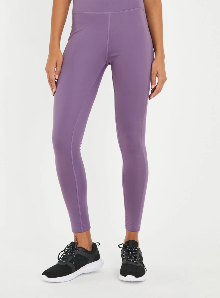 Tu Women's Active Lilac Sculpted Leggings - High-Waisted Workout Leggings for Yoga & Running
